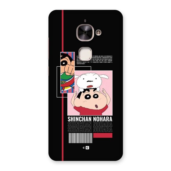 Shinchan Nohara Back Case for Le 2