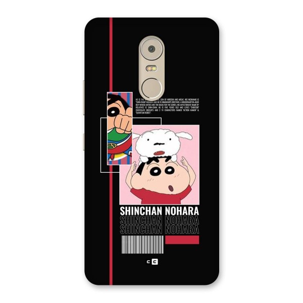 Shinchan Nohara Back Case for Lenovo K6 Note