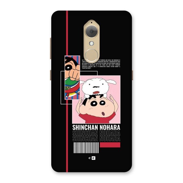 Shinchan Nohara Back Case for Lenovo K8