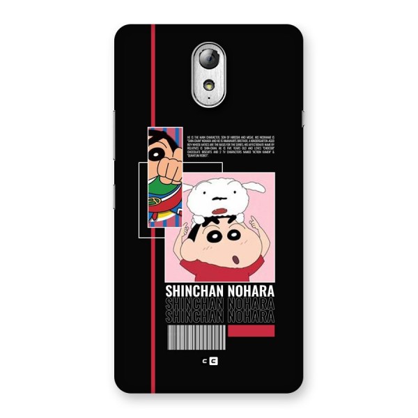 Shinchan Nohara Back Case for Lenovo Vibe P1M