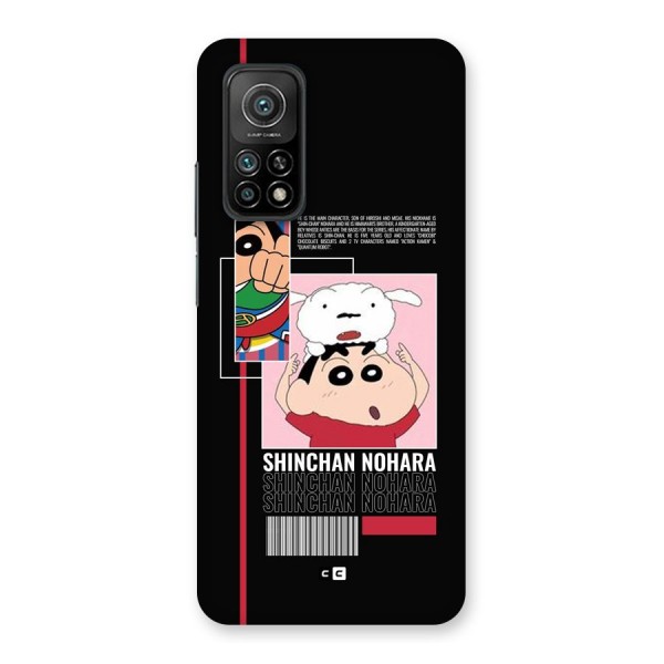 Shinchan Nohara Back Case for Mi 10T 5G