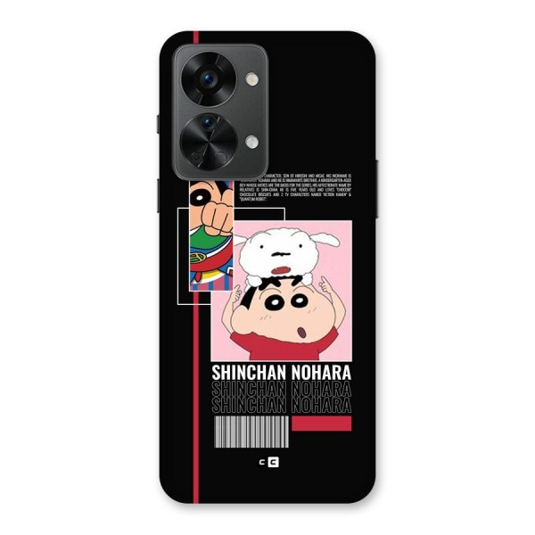 Shinchan Nohara Back Case for OnePlus Nord 2T