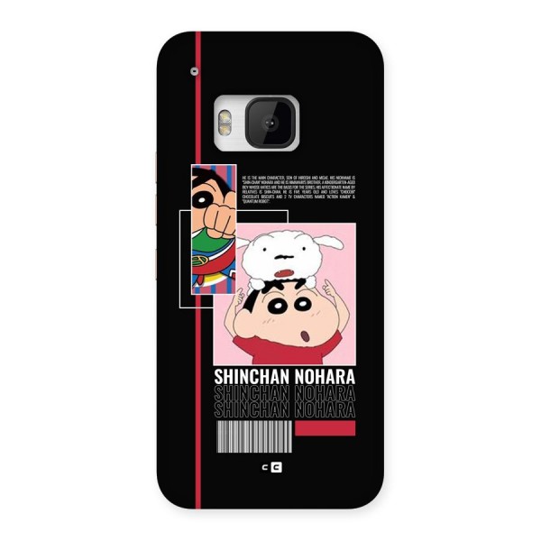Shinchan Nohara Back Case for One M9