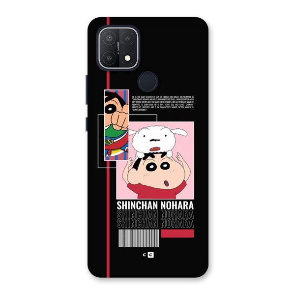 Shinchan Nohara Back Case for Oppo A15