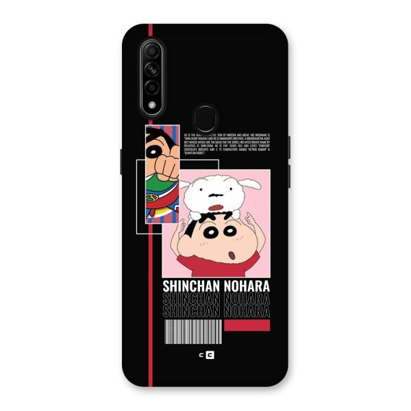 Shinchan Nohara Back Case for Oppo A31