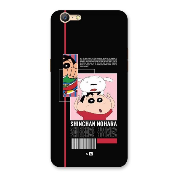 Shinchan Nohara Back Case for Oppo A39