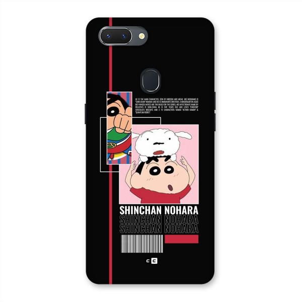 Shinchan Nohara Back Case for Realme 2