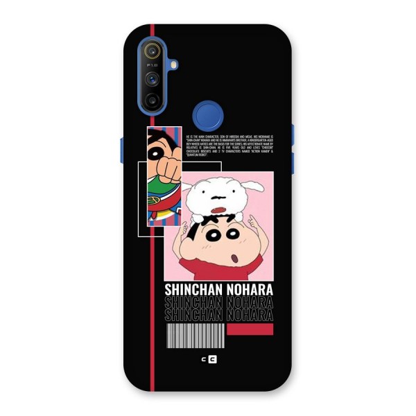 Shinchan Nohara Back Case for Realme Narzo 10A