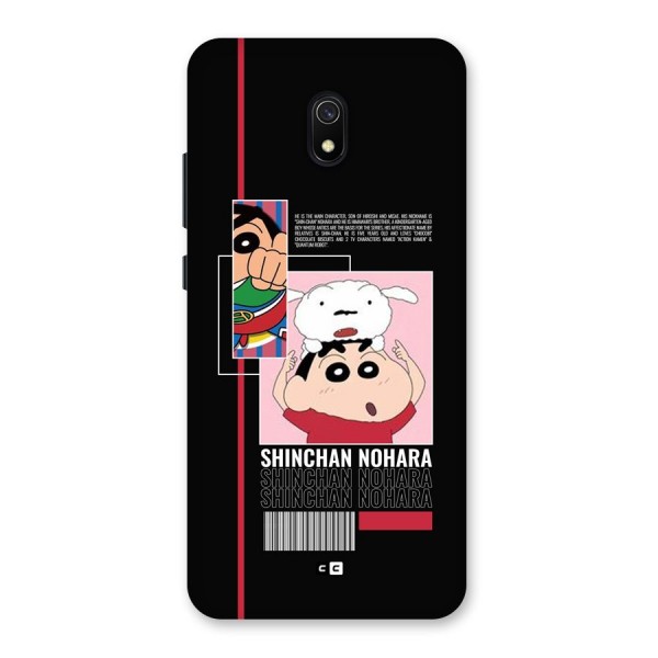 Shinchan Nohara Back Case for Redmi 8A
