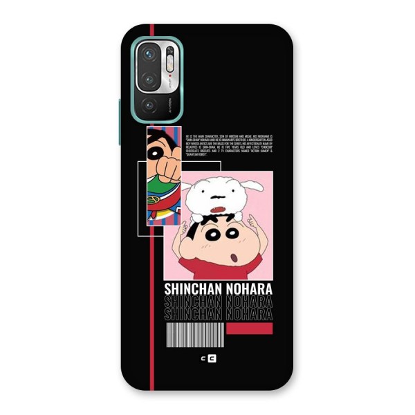 Shinchan Nohara Back Case for Redmi Note 10T 5G