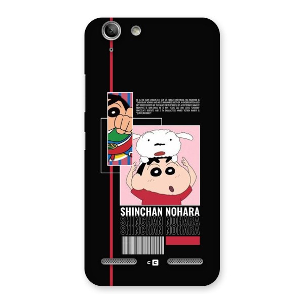 Shinchan Nohara Back Case for Vibe K5