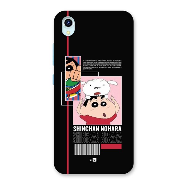 Shinchan Nohara Back Case for Vivo Y1s