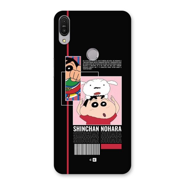 Shinchan Nohara Back Case for Zenfone Max Pro M1