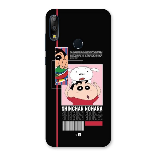 Shinchan Nohara Back Case for Zenfone Max Pro M2