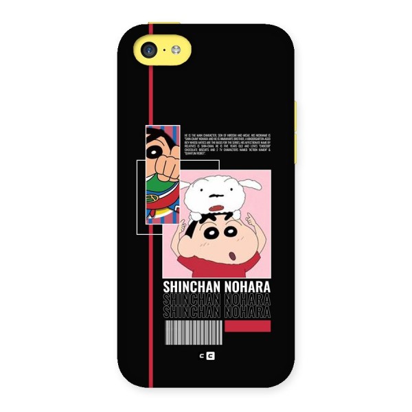 Shinchan Nohara Back Case for iPhone 5C