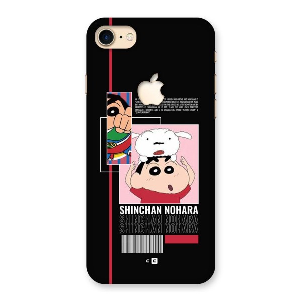 Shinchan Nohara Back Case for iPhone 7 Apple Cut