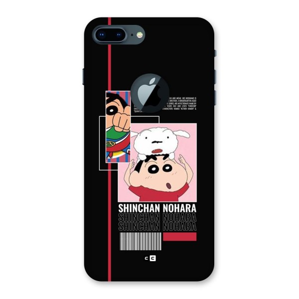 Shinchan Nohara Back Case for iPhone 7 Plus Logo Cut