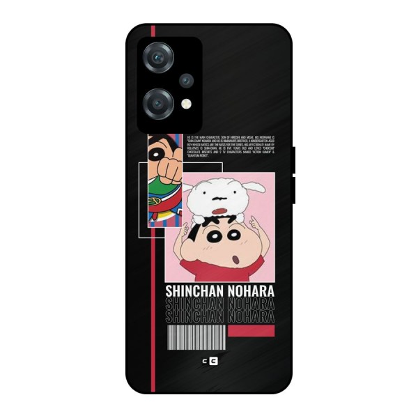 Shinchan Nohara Metal Back Case for OnePlus Nord CE 2 Lite 5G