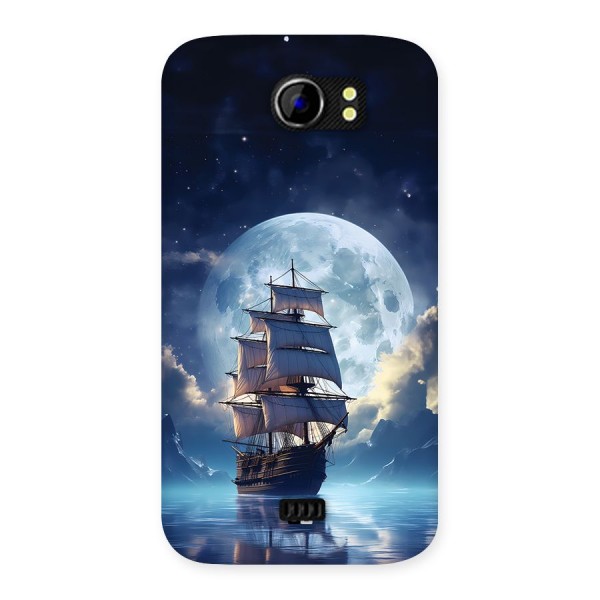 Ship InThe Dark Evening Back Case for Canvas 2 A110
