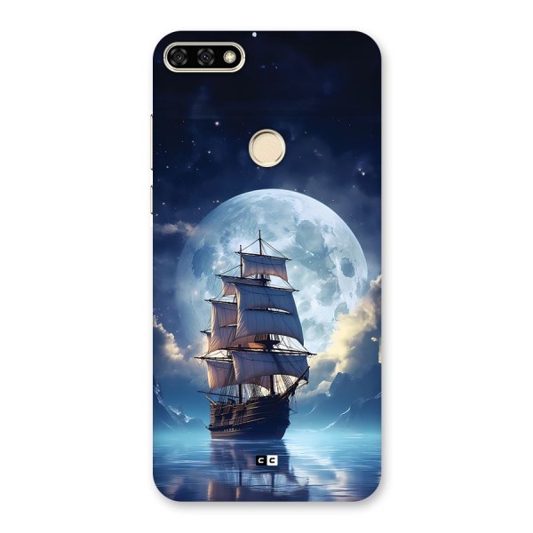 Ship InThe Dark Evening Back Case for Honor 7A