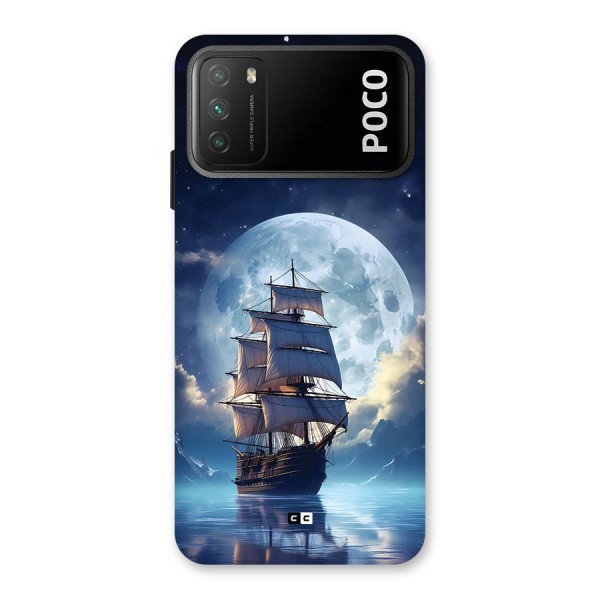 Ship InThe Dark Evening Back Case for Poco M3