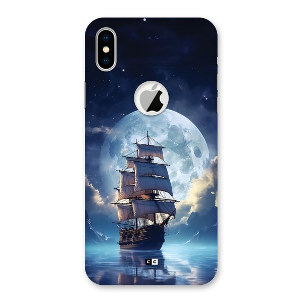 Ship InThe Dark Evening Back Case for iPhone X Logo Cut