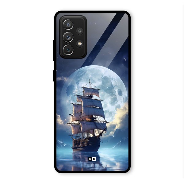 Ship InThe Dark Evening Glass Back Case for Galaxy A72
