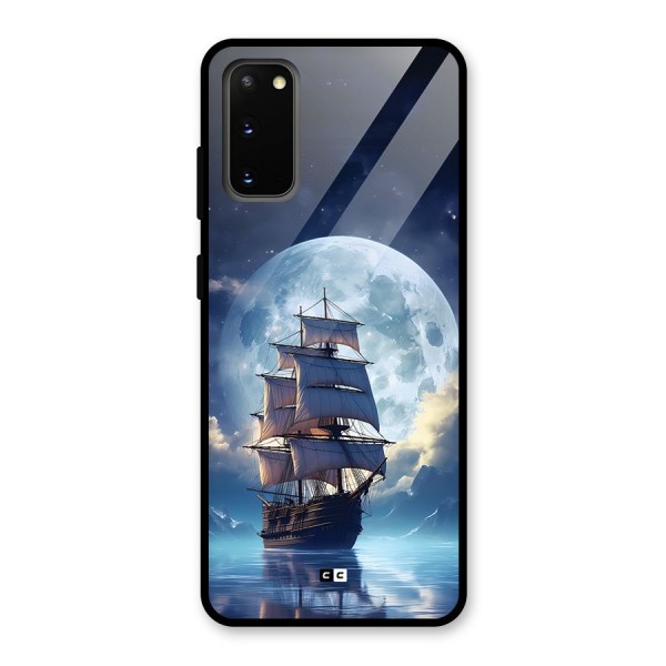 Ship InThe Dark Evening Glass Back Case for Galaxy S20