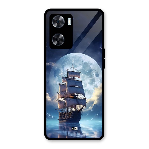 Ship InThe Dark Evening Glass Back Case for Oppo A77