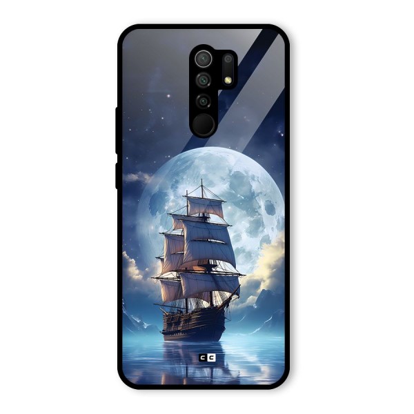 Ship InThe Dark Evening Glass Back Case for Redmi 9 Prime