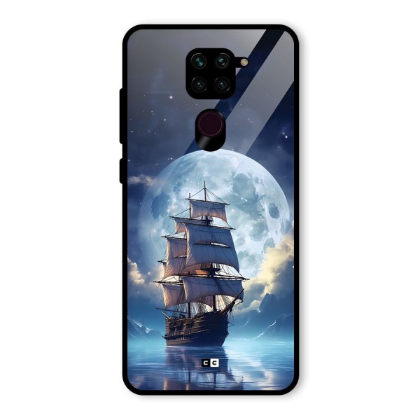 Ship InThe Dark Evening Glass Back Case for Redmi Note 9