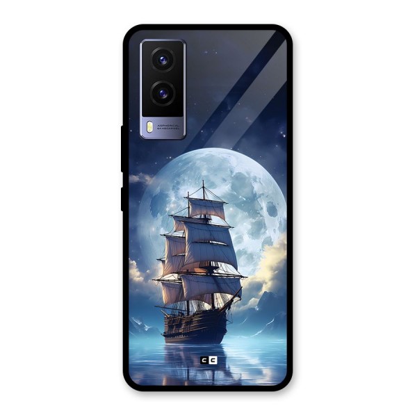 Ship InThe Dark Evening Glass Back Case for Vivo V21e 5G