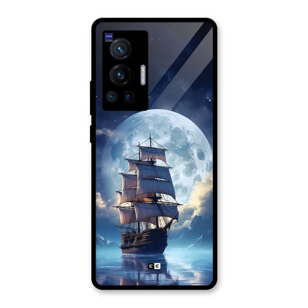 Ship InThe Dark Evening Glass Back Case for Vivo X70 Pro