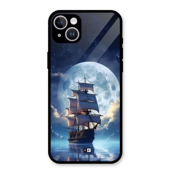 Ship InThe Dark Evening Glass Back Case for iPhone 14 Plus