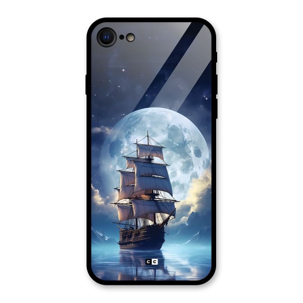 Ship InThe Dark Evening Glass Back Case for iPhone 7