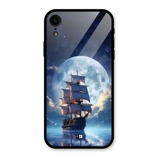Ship InThe Dark Evening Glass Back Case for iPhone XR