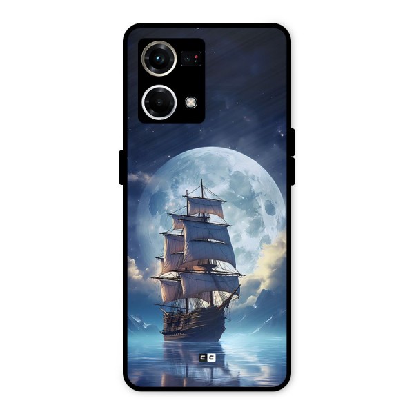 Ship InThe Dark Evening Metal Back Case for Oppo F21 Pro 4G