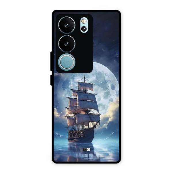 Ship InThe Dark Evening Metal Back Case for Vivo V29