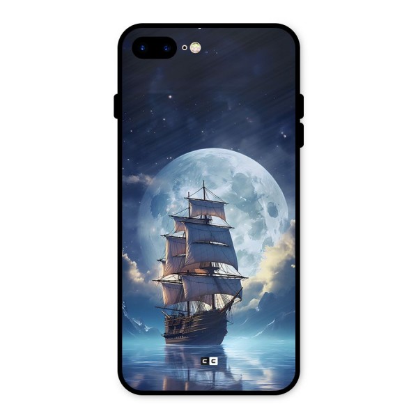 Ship InThe Dark Evening Metal Back Case for iPhone 8 Plus