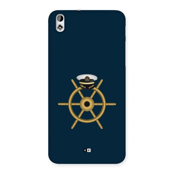 Ship Wheel And Cap Back Case for Desire 816