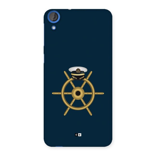 Ship Wheel And Cap Back Case for Desire 820