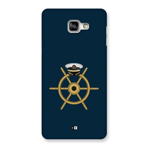 Ship Wheel And Cap Back Case for Galaxy A9