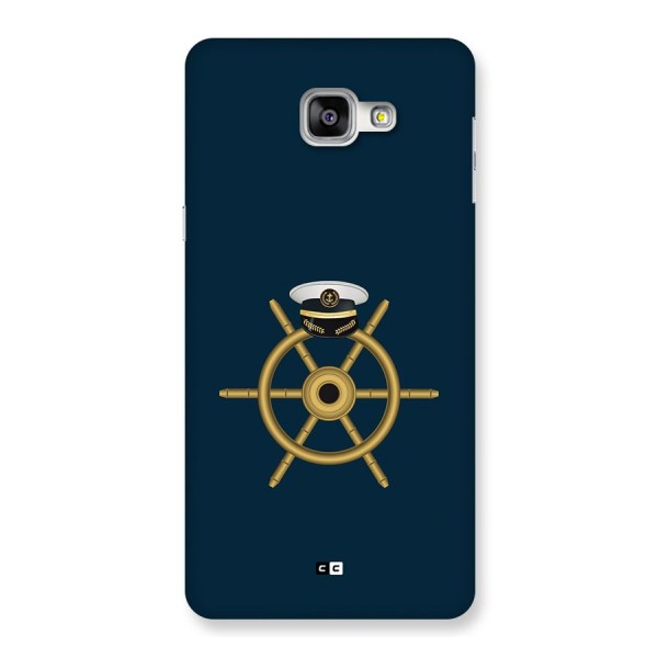 Ship Wheel And Cap Back Case for Galaxy A9