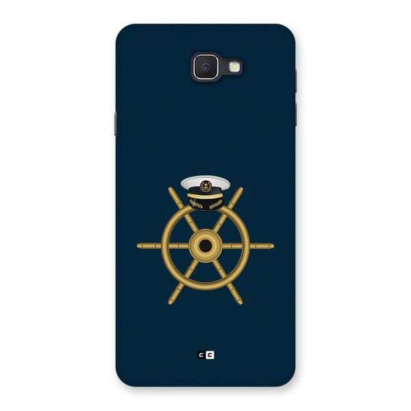 Ship Wheel And Cap Back Case for Galaxy J7 Prime