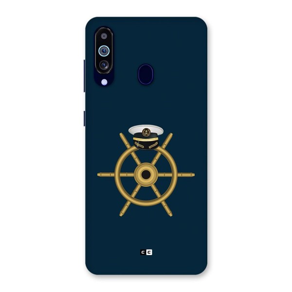 Ship Wheel And Cap Back Case for Galaxy M40