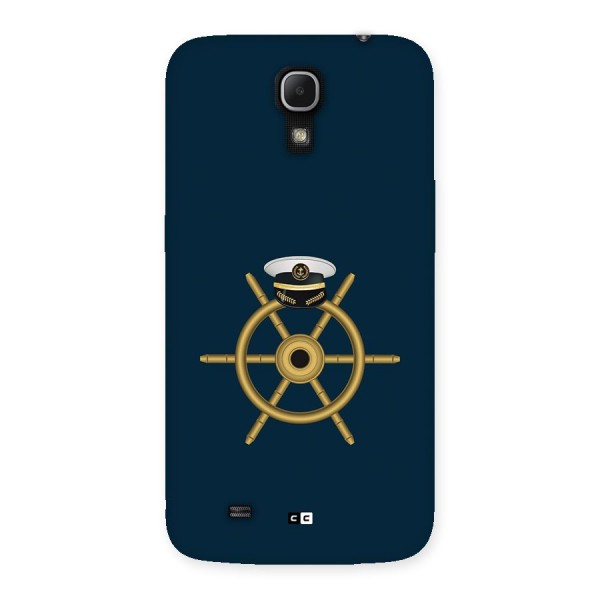 Ship Wheel And Cap Back Case for Galaxy Mega 6.3