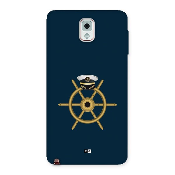 Ship Wheel And Cap Back Case for Galaxy Note 3