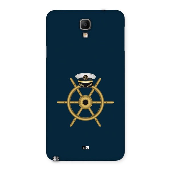 Ship Wheel And Cap Back Case for Galaxy Note 3 Neo