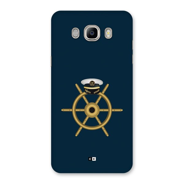Ship Wheel And Cap Back Case for Galaxy On8