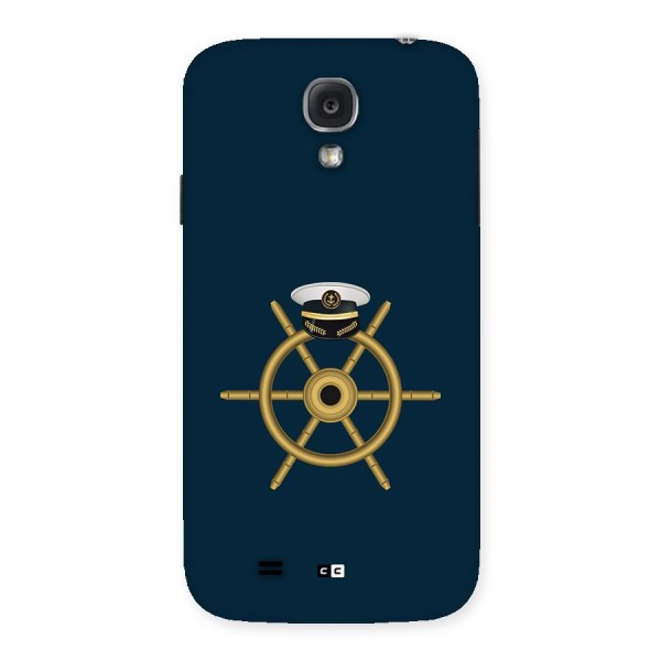Ship Wheel And Cap Back Case for Galaxy S4